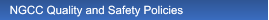 NGCC Quality and Safety Policies NGCC Quality and Safety Policies