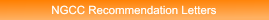 NGCC Recommendation Letters NGCC Recommendation Letters